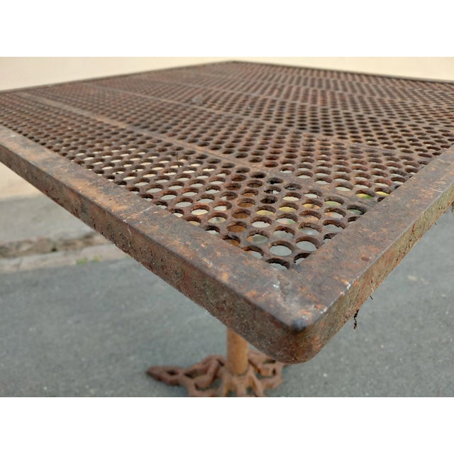 Vintage Garden Table, 1950s For Sale - Image 4 of 12