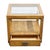 Drexel Heritage Woodbriar Collection Pecan Rustic European 26" Square Accent End Table W. Glass Top 988-342 For Sale In Kansas City - Image 6 of 14