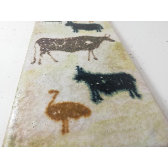 Mid-Century Modern Ceramic Plate by Aldo Londi for Bitossi, Italy, 1960s For Sale - Image 3 of 11