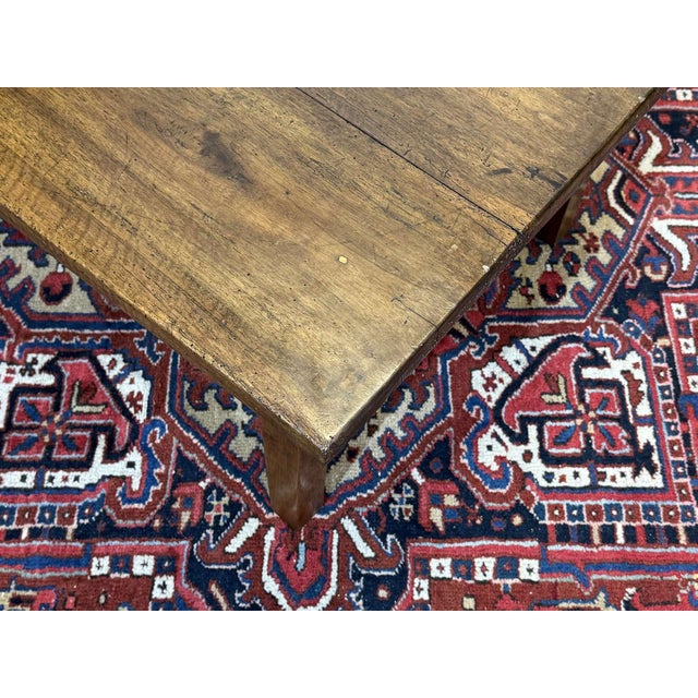 Brown Antique Walnut Coffee Table, Late 19th Century For Sale - Image 8 of 17