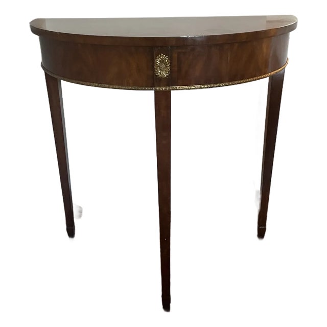 Maitland Smith Demilune Table For Sale