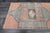 1970s Vintage Handmade Wool Cotton Orange Runner Rug For Sale In San Francisco - Image 6 of 11