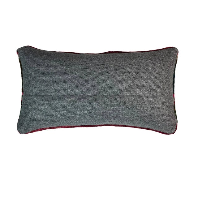 These cushions are made from old and antique kilims and rugs, some may have fading, colour variations and sometimes signs...