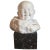 Early 20th Century Italian Carved White Marble Head Bust of an Infant or Baby by Giorgio Rossi 1920 on Rouge Marble Plinth For Sale - Image 10 of 10
