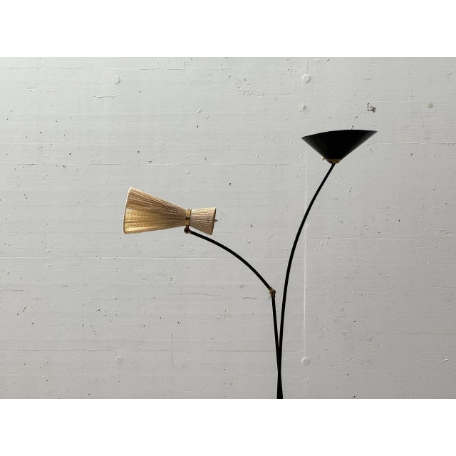 BAG Turgi Vintage Floor Lamp by Bag Turgi, Switzerland, 1950s For Sale - Image 4 of 18