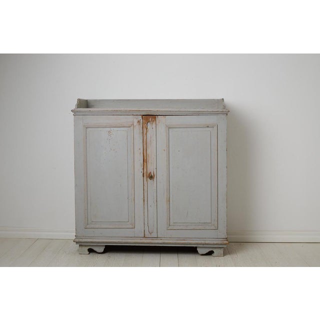 Antique Northern Swedish Gustavian Sideboard For Sale - Image 9 of 16