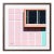 “Miami Beach 02” Giclee Archival Pigment Print 24x24 Framed in Walnut For Sale