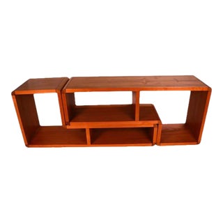 Mid-Century Modern Teak Bookcase For Sale