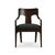 Wood Mid‑Century Dining Armchair – Walnut Finish, Dark Green For Sale - Image 7 of 12