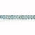 Art Deco Octgaon Cut 41.5 Ct Blue Topaz Silver Tennis Bracelet Classic Line Design For Sale - Image 3 of 10