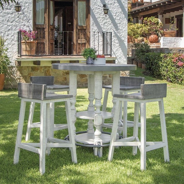 2020s Stonegate Bar Height Pub / Bistro Table Set For Sale - Image 5 of 5