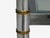 Maison Jansen Style, Steel, Brass, Glass, Console Table, France, 1970s For Sale In New York - Image 6 of 8