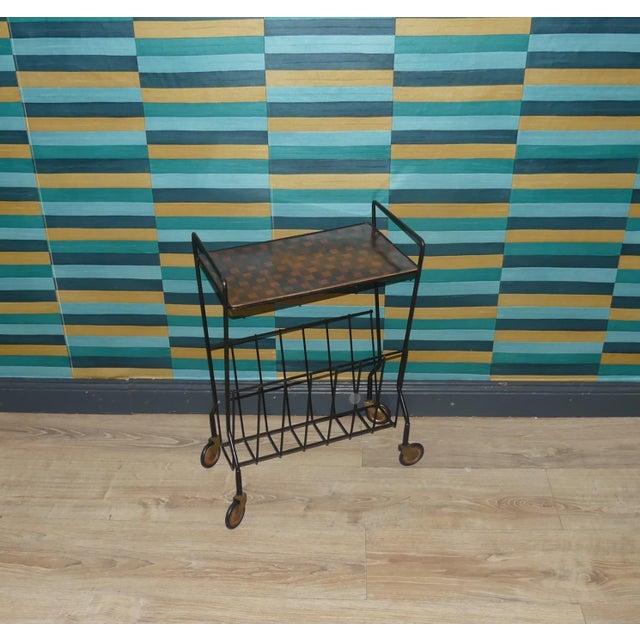 Great side table decoration! Practical small piece of furniture Pretty little side table, light and delicate Combines a...