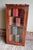 Antique Oak Biedermeier Wall Corner Cupboard For Sale - Image 10 of 11