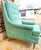 1970s Vintage Mid-Century High Back Armchair For Sale - Image 6 of 11