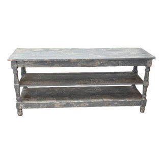 French Vintage Draper’s Table, Provence, C. 1930 For Sale