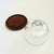 Wood Vintage Glass Cloche on Teak Base For Sale - Image 7 of 11