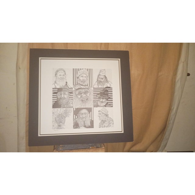 highly detailed and mincronomatic original pen and ink drawing