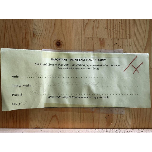 Lines of Stone Grey Hank Hecht Wood Assemblage Wall Sculpture, 2002 For Sale - Image 10 of 11
