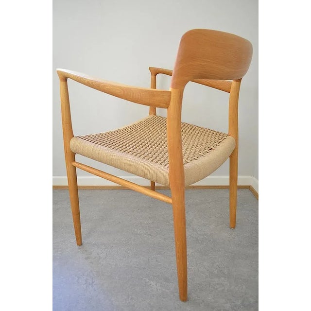Mid-Century Danish Model 56 Armchair by Niels O. Møller for Jl Moller, 1950s For Sale - Image 6 of 13