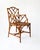 Hollywood Regency Chippendale Bamboo Dining Set, Italy, 1970s, Set of 6 For Sale - Image 3 of 18