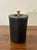 Mid 20th Century Vintage Mid-Century Modern Studio Ceramic Lidded Jar - Slate Black For Sale - Image 5 of 7