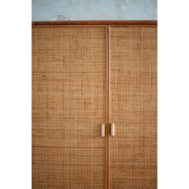 Bamboo Wardrobe from Vivai Del Sud, 1970s For Sale - Image 4 of 9