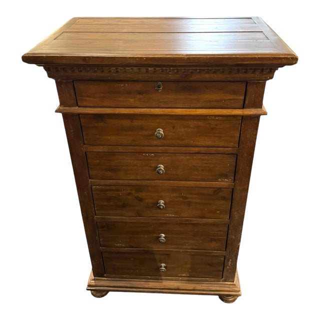 1990s Restoration Hardware 6 Drawer Dresser For Sale