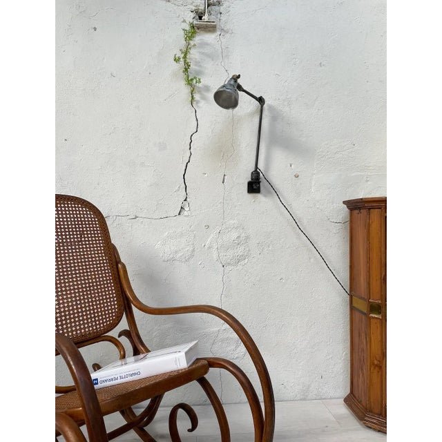 Vintage Workshop Lamp by Bernard-Albin Gras For Sale - Image 4 of 18