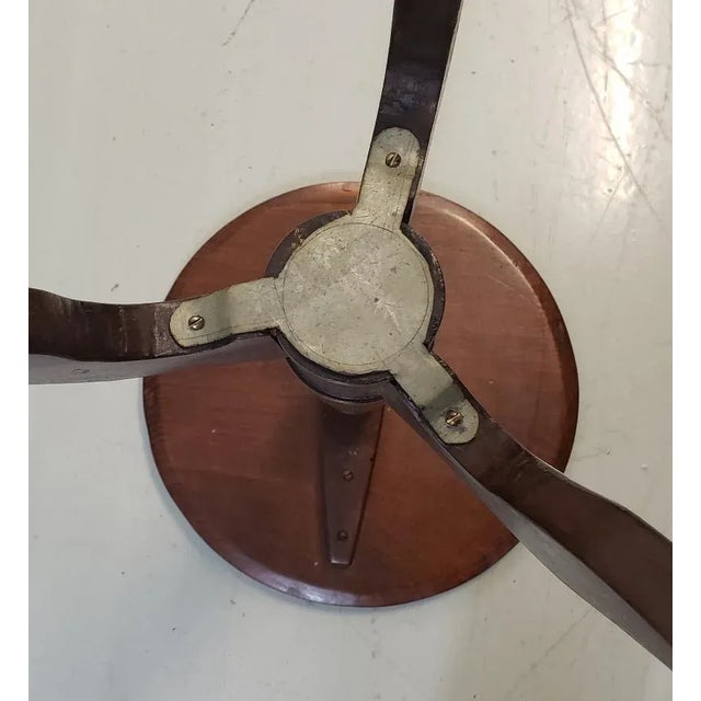 Early 19th Century American Walnut Candle Stand Table For Sale - Image 9 of 12