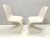 1990s Set of Vintage Ivory Plastic Side Chairs, 1990s For Sale - Image 5 of 13
