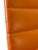 Herman Miller for Eames Executive Height Aluminum Group Chair in Orange Leather For Sale In New York - Image 6 of 7