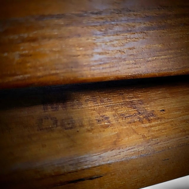 Brown Danish Teak Side Tables - Kristensen & Thomassen Vintage - Mid-Century Modern Set of 2 For Sale - Image 8 of 8