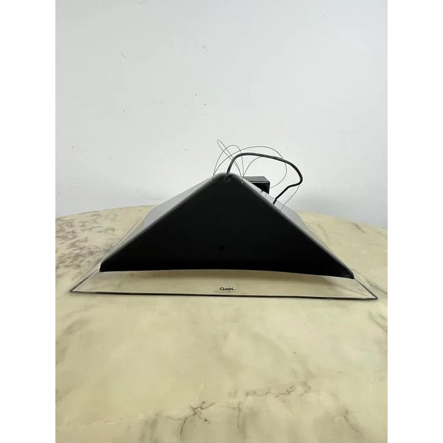 Italian Acrylic Glass Ceiling Lamp from iGuzzini, 1970s For Sale - Image 3 of 11