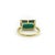 18k Gold Bezel Set Indicolite Tourmaline Ring, Size 7 For Sale In Los Angeles - Image 6 of 12