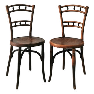 Set of Dining Chairs from Thonet, Austria, 1890s For Sale