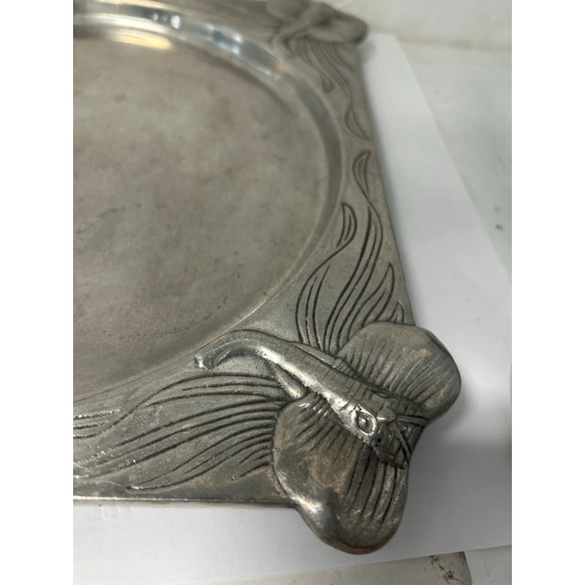 Silver 1970s Arthur Court Square Elephant Tray For Sale - Image 8 of 9