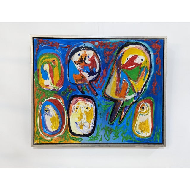 Finn Pedersen, Untitled, 1990s,Oil on Canvas For Sale - Image 4 of 8