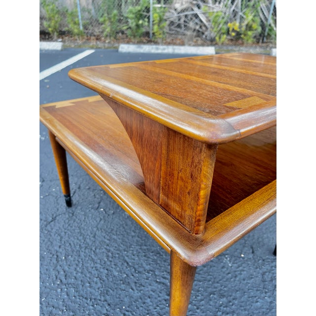 Mid-Century Modern Mid Century Modern Two-Tier Side Table | Acclaim by Lane Furniture For Sale - Image 3 of 11