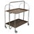 Mid-Century German Folding Chrome Serving Bar Cart, 1960s For Sale - Image 10 of 10