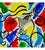 Oz El Hai (Israeli, b. 1976) Polychrome Figural Painting Lacquer on Wood (possibly acrylic panel) Oz El Hai, born in...