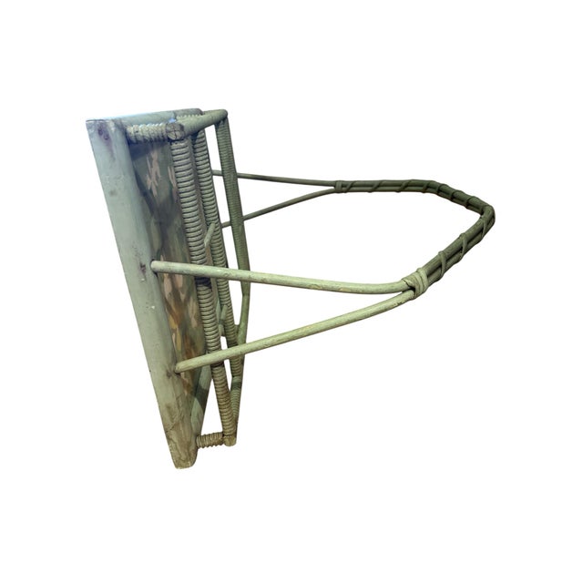 Vintage Wicker Carrying Tray For Sale In Boston - Image 6 of 9