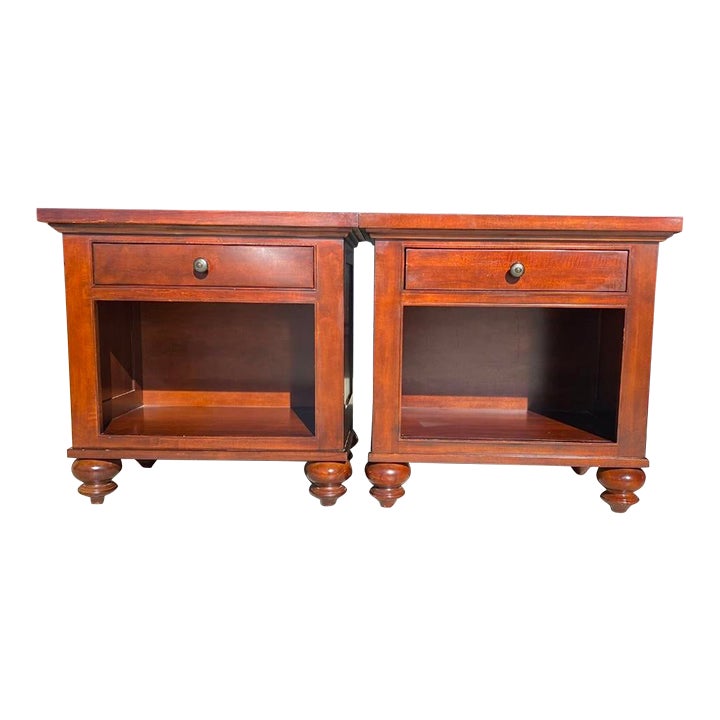 Restoration Hardware Camden Single Drawer Nightstands a Pair Chairish