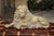 Late 19th Century English Brass Lion Sculpture from the Late 19th Century in Reclining Position For Sale - Image 5 of 12