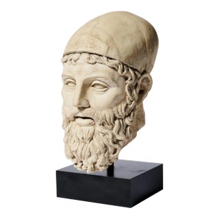 Greek Marble Zeus Bust For Sale