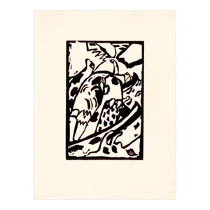 Kandinsky Woodcut for Klange 3 XXe Siecle 1975