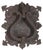 Exceptional hand forged Gothic iron door knocker circa 19th C probably European in origin. This example is in very fine,...