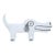 Spot the Dog Ceramic Vase by Xiang Yang for Currey & Company For Sale