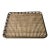 Christian Dior Style Lucite and Vienna Straw Italian Tray For Sale