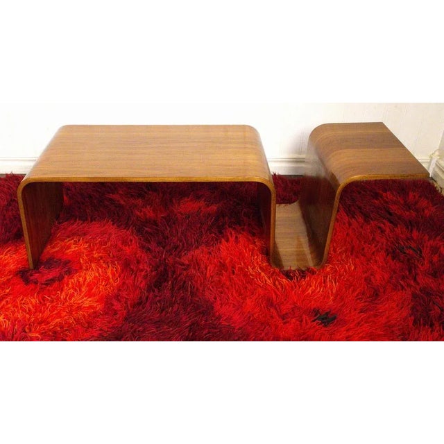 Swedish Walnut Coffee Table by Jonas Ihreborn for Swedese, 2000s For Sale - Image 6 of 11